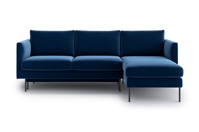Sveah 3-Pers. Chaiselongsovesofa - Blå - Møbler - Sofaer - Sovesofaer
