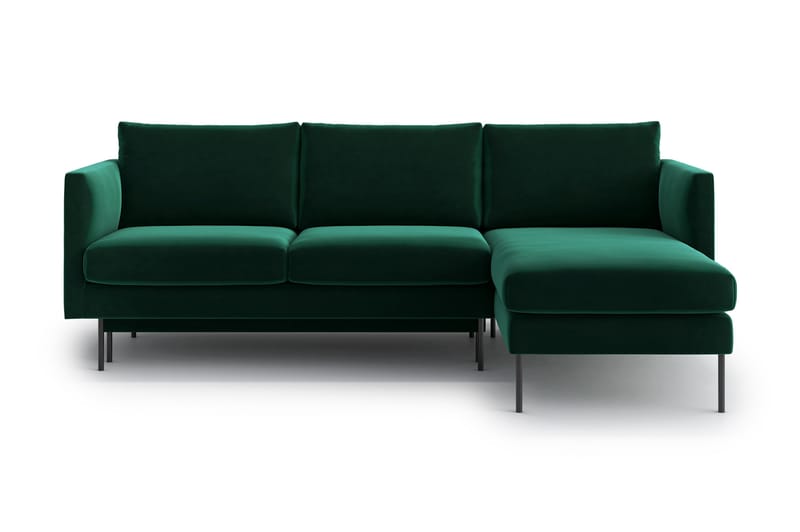 Sveah 3-Pers. Chaiselongsovesofa - Grøn - Møbler - Sofaer - Sovesofaer