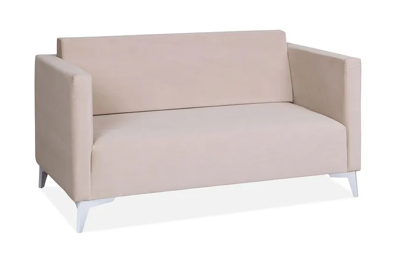 Szafir 2-Pers. Sofa 82x136 cm, Lyserød