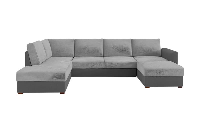 Taberk 3-personers Hjørnesovesofa - Grå - Møbler - Sofaer - Sovesofaer
