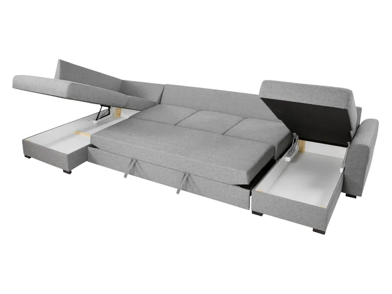 Taberk Large 6-personers U-sofa med Chaiselong Venstre - Møbler - Sofaer - Sovesofaer