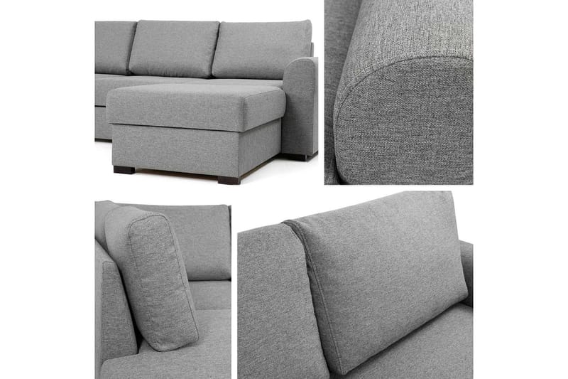 Taberk Sovesofa m. To Chaiselonger - Sovesofaer - Sovesofa chaiselong - Velour sofaer