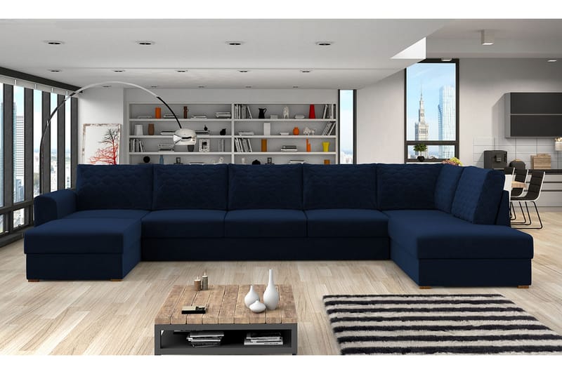 Taberk Sovesofa m. To Chaiselonger - Møbler - Sofaer - Sovesofaer