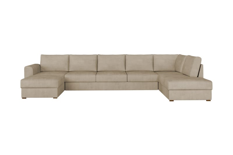 Taberk Sovesofa m. To Chaiselonger - Sovesofaer - Sovesofa chaiselong - Velour sofaer