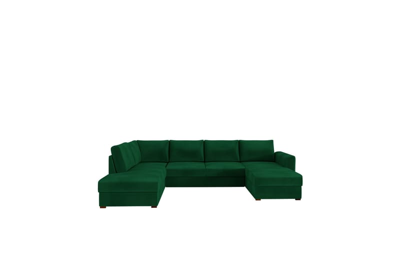 Taberk Sovesofa m. To Chaiselonger - Sovesofaer - Sovesofa chaiselong - Velour sofaer