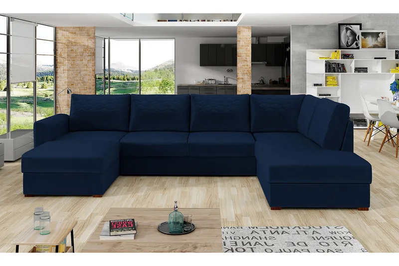 Taberk Sovesofa m. To Chaiselonger - Møbler - Sofaer - Sovesofaer