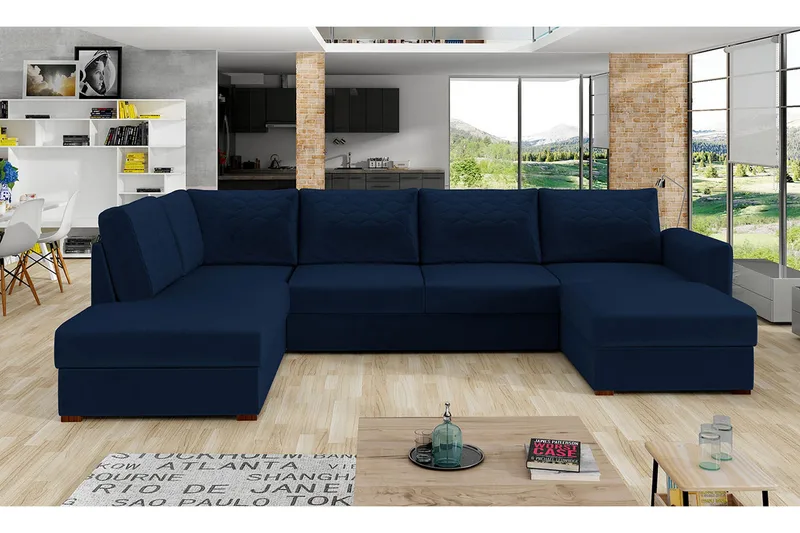 Taberk Sovesofa m. To Chaiselonger - Møbler - Sofaer - Sovesofaer