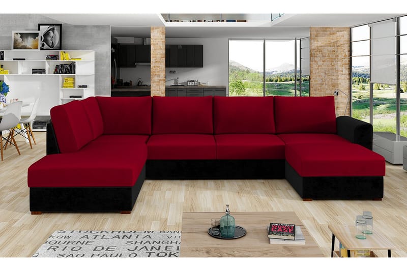 Taberk Sovesofa m. To Chaiselonger - Møbler - Sofaer - Sovesofaer