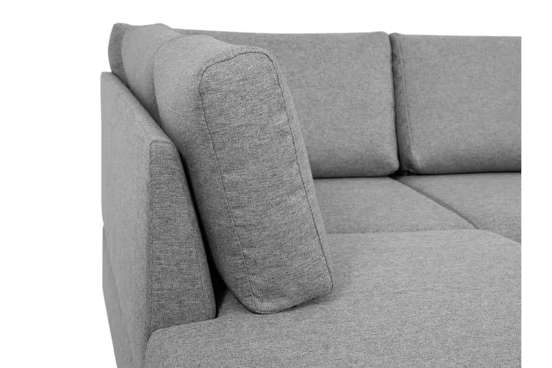 Taberk Sovesofa med Chaiselong og Dobbelt Chaiselong 4-personers i Chenille - Orange - Møbler - Sofaer - Sovesofaer