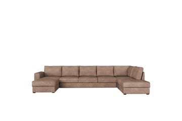 Taberk Sovesofa med Chaiselong og Dobbelt Chaiselong 5-personers i Bouclé