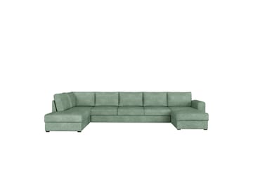 Taberk Sovesofa med Chaiselong og Dobbelt Chaiselong 5-personers i Bouclé