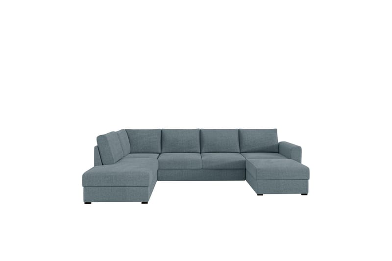 Taberk Sovesofa med Divan och Schäslong 4-sits - Grå - Møbler - Sofaer - Sovesofaer