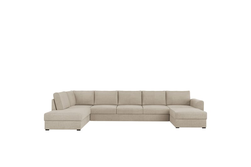 Taberk Sovesofa med Divan och Schäslong 5-sits - Beige - Møbler - Sofaer - Sovesofaer