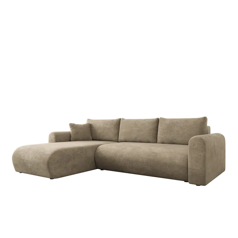 Tacon 3-personers sovesofa med chaiselong - beige - Møbler - Sofaer - Sovesofaer