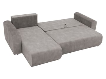 Tacon 3-personers sovesofa med chaiselong - sort - Møbler - Sofaer - Sovesofaer
