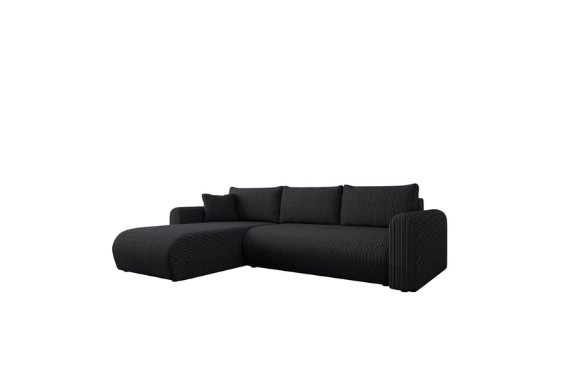 Tacon Sovesofa Med 3-Personers Divan, Sort