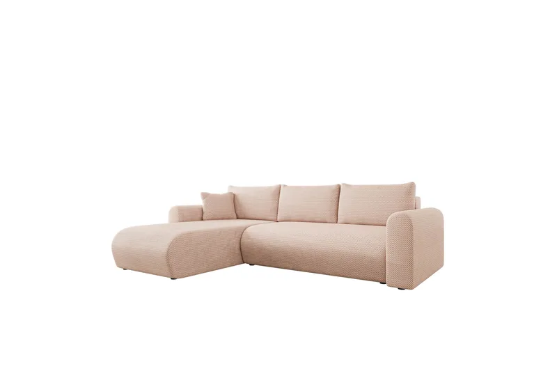 Tacon Sovesofa Med 3-Personers Divan - Beige/Grå - Møbler - Sofaer - Sovesofaer