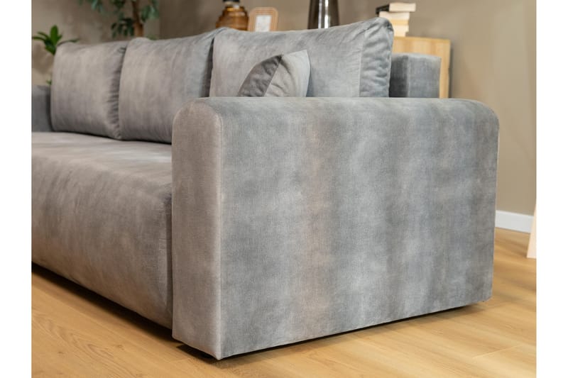 Tacon Sovesofa Med 3-Personers Divan - Grøn - Møbler - Sofaer - Sovesofaer