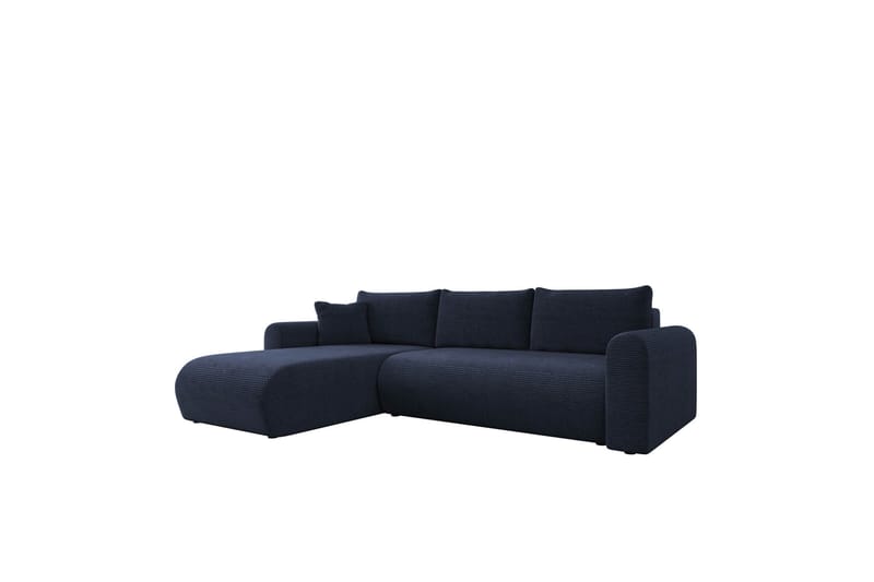 Tacon Sovesofa Med 3-Personers Divan - Blå - Møbler - Sofaer - Sovesofaer