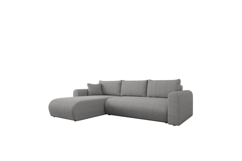 Tacon Sovesofa Med 3-Personers Divan - Grå - Møbler - Sofaer - Sovesofaer