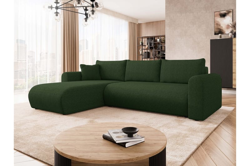 Tacon Sovesofa Med 3-Personers Divan - Grå - Møbler - Sofaer - Sovesofaer