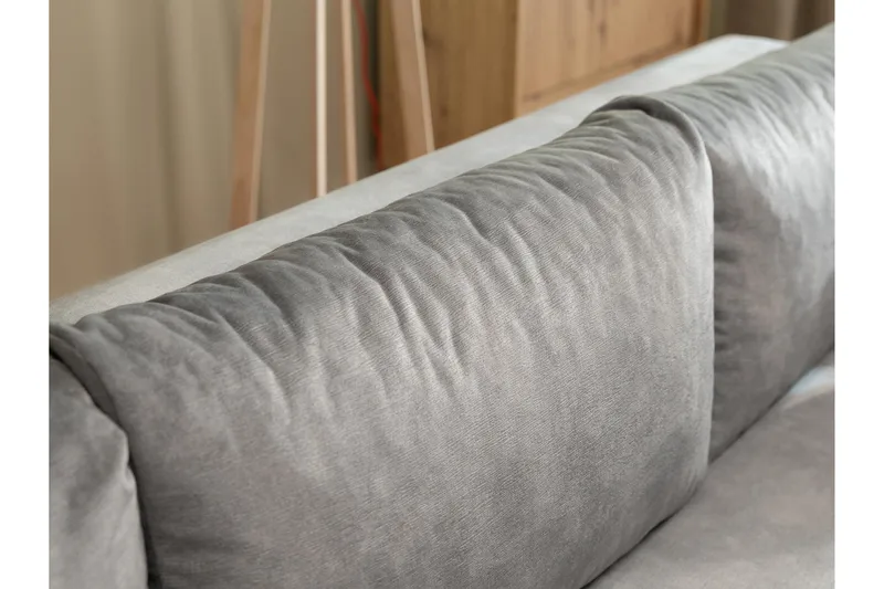 Tacon Sovesofa Med 3-Personers Divan - Sort - Møbler - Sofaer - Sovesofaer