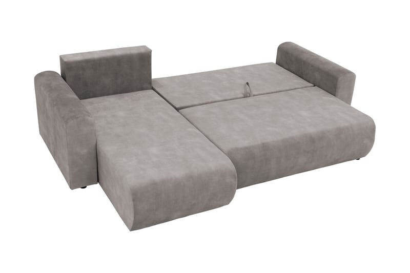 Tacon Sovesofa Med 3-Personers Divan - Beige/Grå - Møbler - Sofaer - Sovesofaer