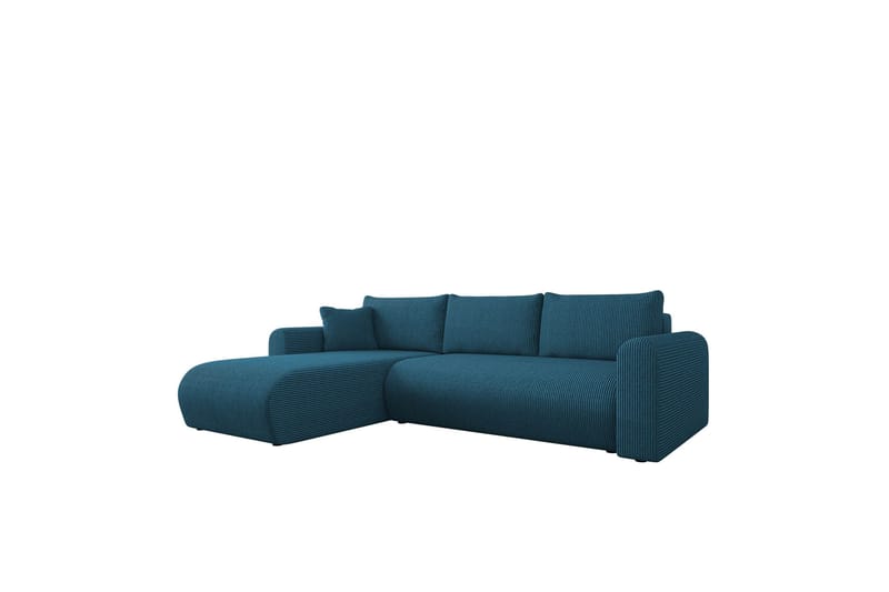 Tacon Sovesofa Med 3-Personers Divan, Hvid/Sort