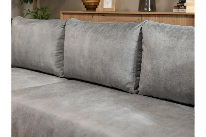 Tacon Sovesofa Med 3-Personers Divan - Grøn - Møbler - Sofaer - Sovesofaer