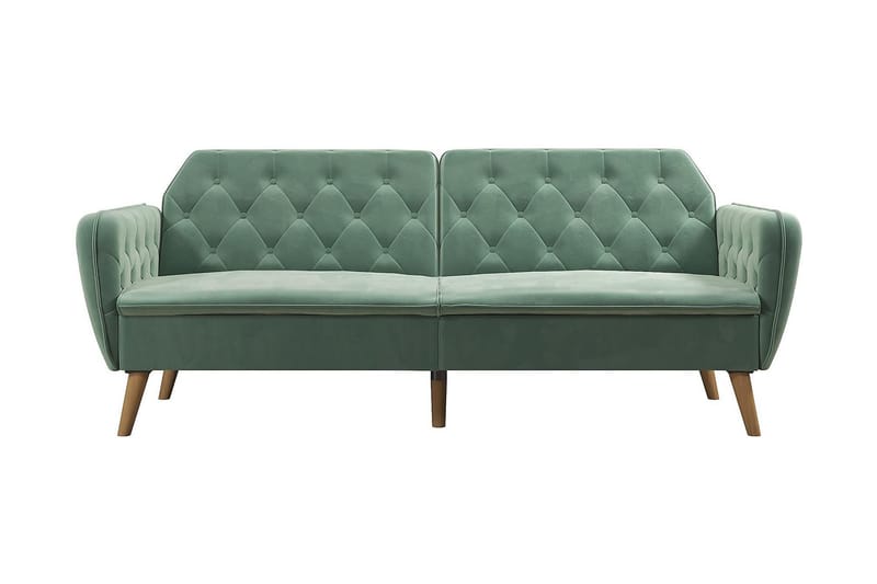 Tallulah 2-personers Sovesofa Velour/Lysgrøn - Novogratz - Sovesofaer - 2 personers sovesofa - Velour sofaer