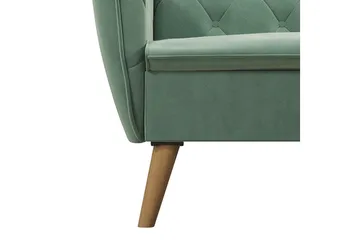 Tallulah 2-personers Sovesofa Velour/Lysgrøn - Novogratz - Møbler - Sofaer - Sovesofaer