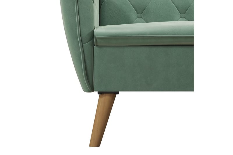 Tallulah 2-personers Sovesofa Velour/Lysgrøn - Novogratz - Møbler - Sofaer - Sovesofaer