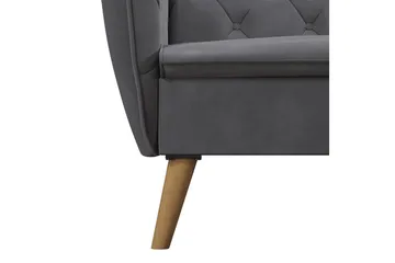 Tallulah 2-personers Sovesofa Grå - Novogratz - Møbler - Sofaer - Sovesofaer