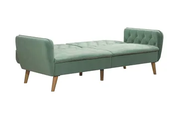 Tallulah 2-personers Sovesofa Velour/Lysgrøn - Novogratz - Møbler - Sofaer - Sovesofaer