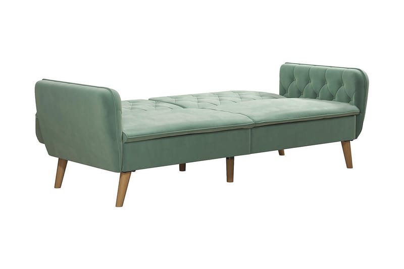 Tallulah 2-personers Sovesofa Velour/Lysgrøn - Novogratz - Møbler - Sofaer - Sovesofaer