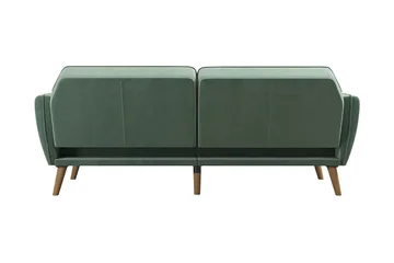 Tallulah 2-personers Sovesofa Velour/Lysgrøn - Novogratz - Møbler - Sofaer - Sovesofaer