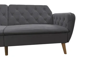 Tallulah 2-personers Sovesofa Grå - Novogratz - Møbler - Sofaer - Sovesofaer