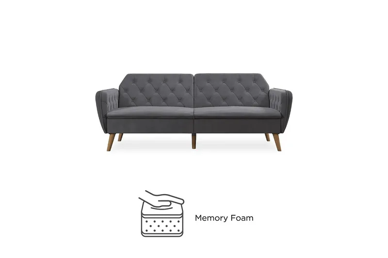 Tallulah 2-personers Sovesofa Grå - Novogratz - Møbler - Sofaer - Sovesofaer