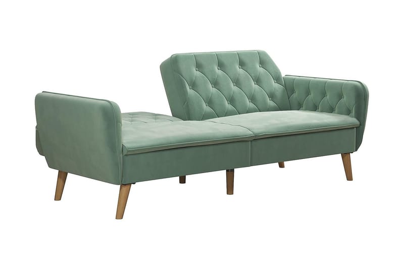 Tallulah 2-personers Sovesofa Velour/Lysgrøn - Novogratz - Møbler - Sofaer - Sovesofaer