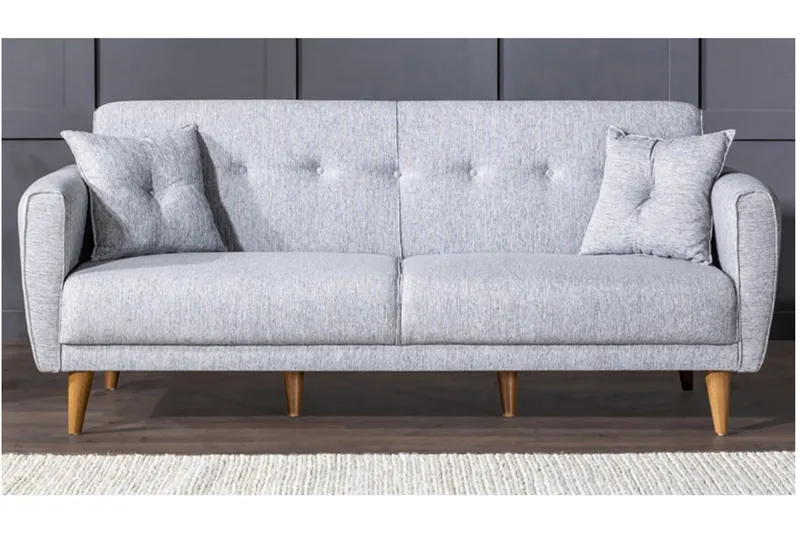 Tamatha 3-pers. Sovesofa - Grå - Møbler - Sofaer - Sovesofaer