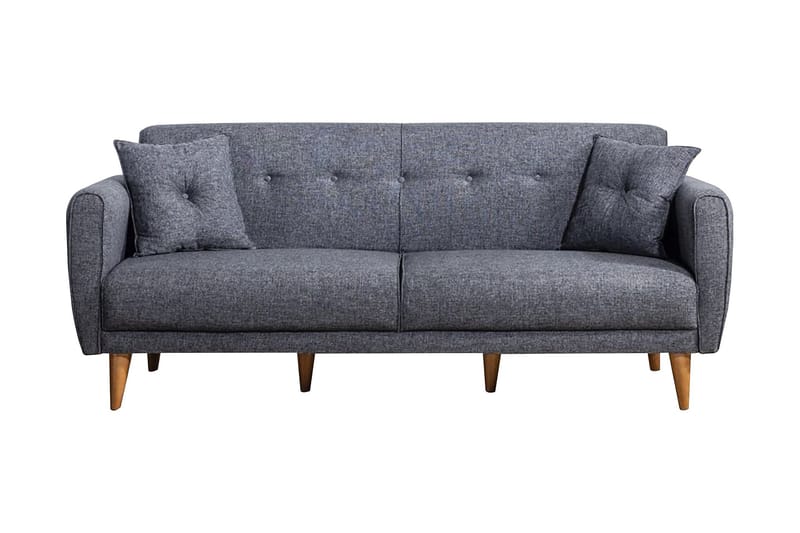 Tamatha 3-pers. Sovesofa - Mørkegrå - Møbler - Sofaer - Sovesofaer