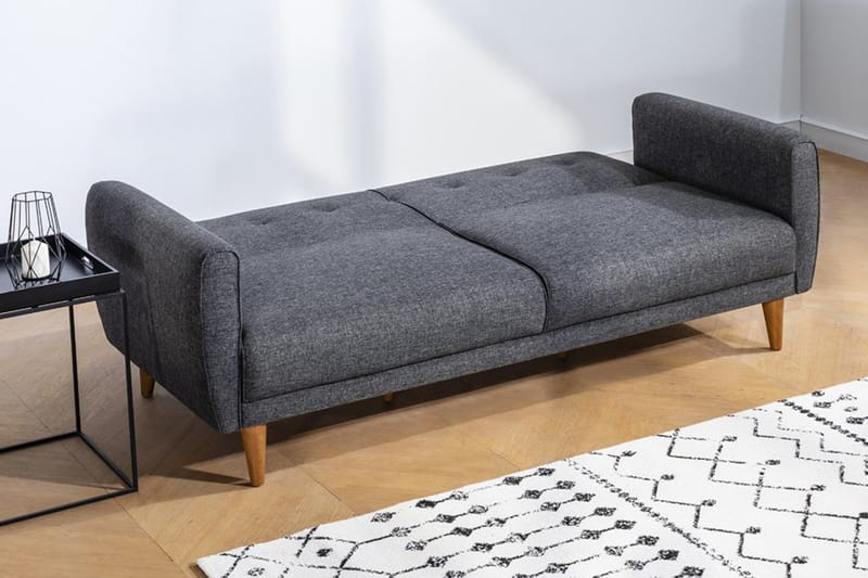 Tamatha 3-pers. Sovesofa - Mørkegrå - Møbler - Sofaer - Sovesofaer