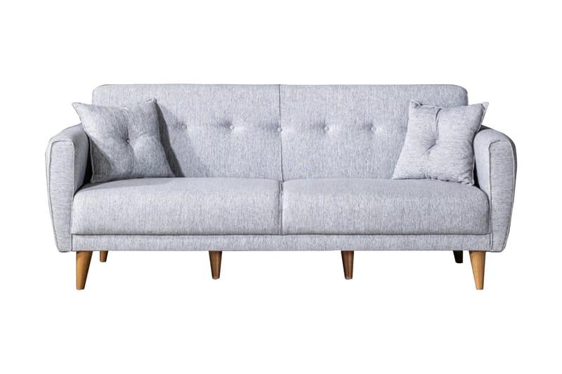 Tamatha 3-pers. Sovesofa - Grå - Møbler - Sofaer - Sovesofaer