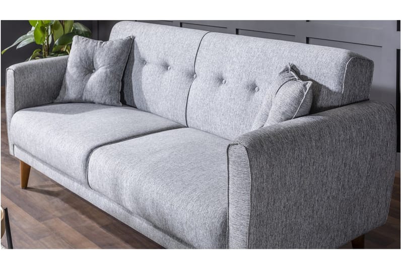 Tamatha 3-pers. Sovesofa - Grå - Møbler - Sofaer - Sovesofaer