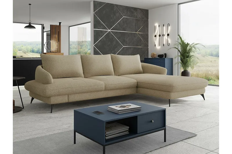 Telford 3-personers Hjørnesofa - Møbler - Sofaer - Sovesofaer