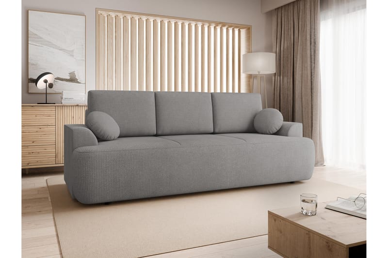 Terros Sovesofa 3-personers - Grå - Møbler - Sofaer - Sovesofaer