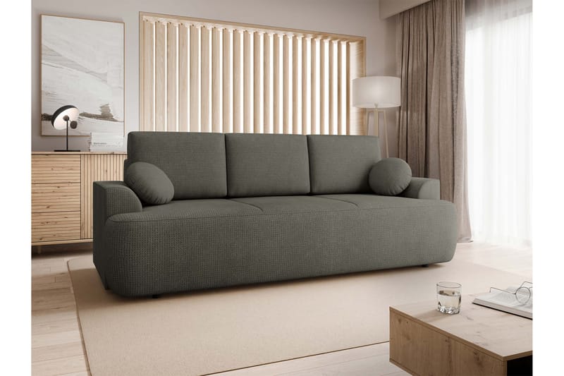 Terros Sovesofa 3-personers - Grå - Møbler - Sofaer - Sovesofaer