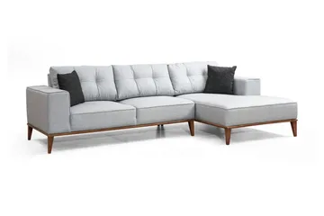Thrill Sovesofa med Chaiselong Højre - Grå - Møbler - Sofaer - Sovesofaer