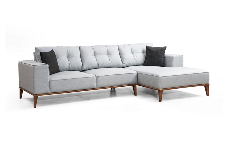 Thrill Sovesofa med Chaiselong Højre, Grå
