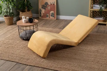 Sovesofa til 1 person Atelier Del Sofa Nami Single (55 x 50 x 60 cm) Sennep - Møbler - Sofaer - Sovesofaer